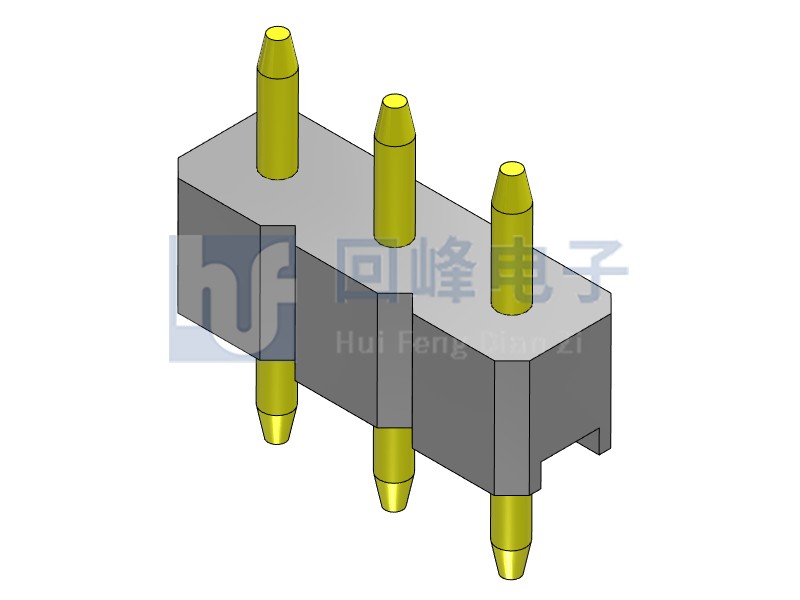 2.0mm 單塑 180度 1*40PIN 回峰