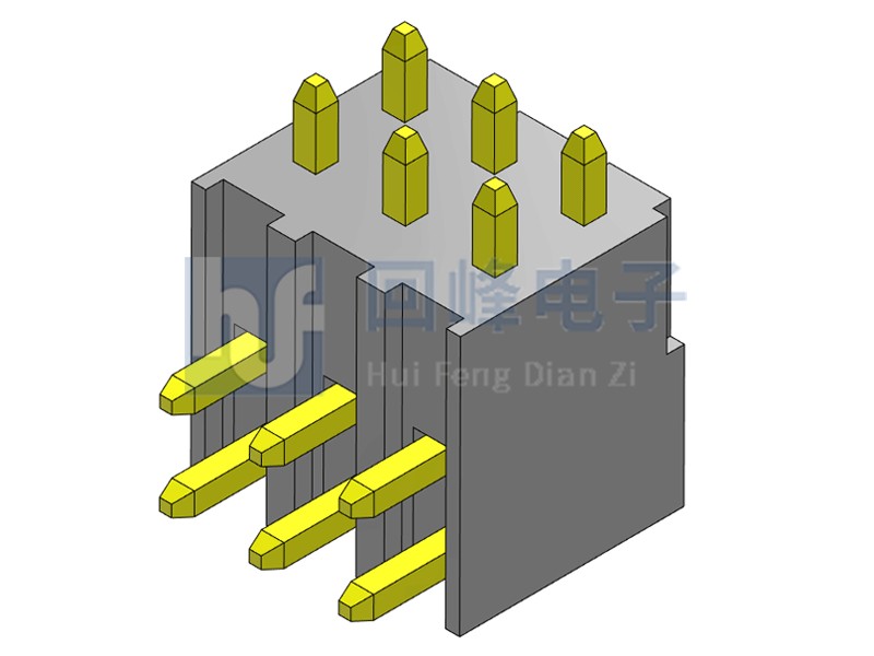 2.54mm 單塑 90度 2*40PIN 排針