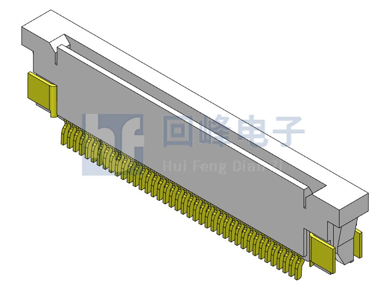 0.5mm間距 H2.8mm 90度 SMT 臥貼