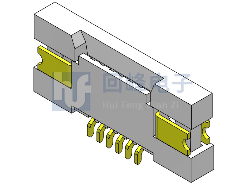 0.5mm間距 H10.0mm SMT 立貼