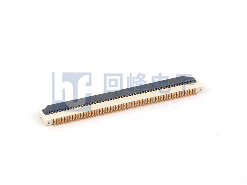 0.5mm間距 H7.5mm SMT 90度 臥貼