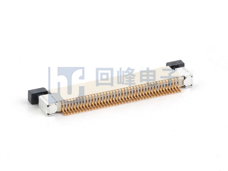 0.5mm間距 H5.5mm SMT 90度 臥貼