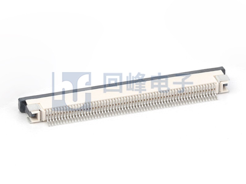 0.5mm間距 H2.5mm SMT 90度 臥貼
