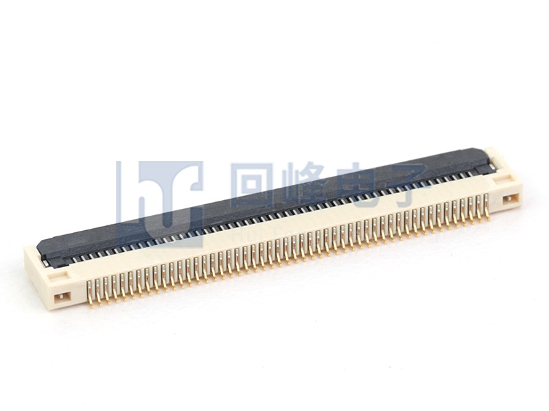 0.5mm間距 H2.5mm SMT 90度 臥貼