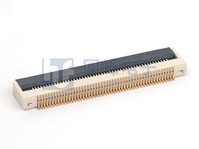 0.5mm間距 H3.9mm SMT  90度彎腳  立貼