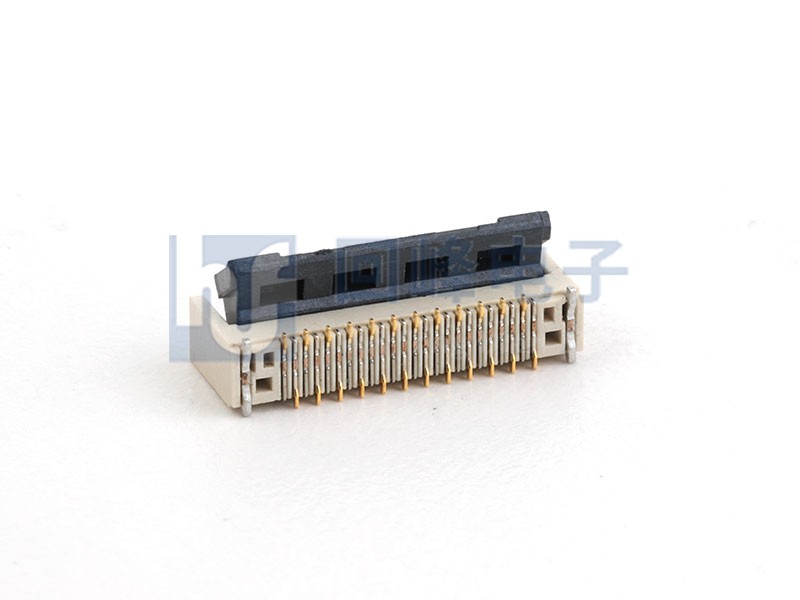 0.5mm間距 H5.8mm SMT 180度 立貼