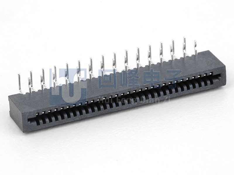 1.0mm間距 H6.3mm 90度 DIP