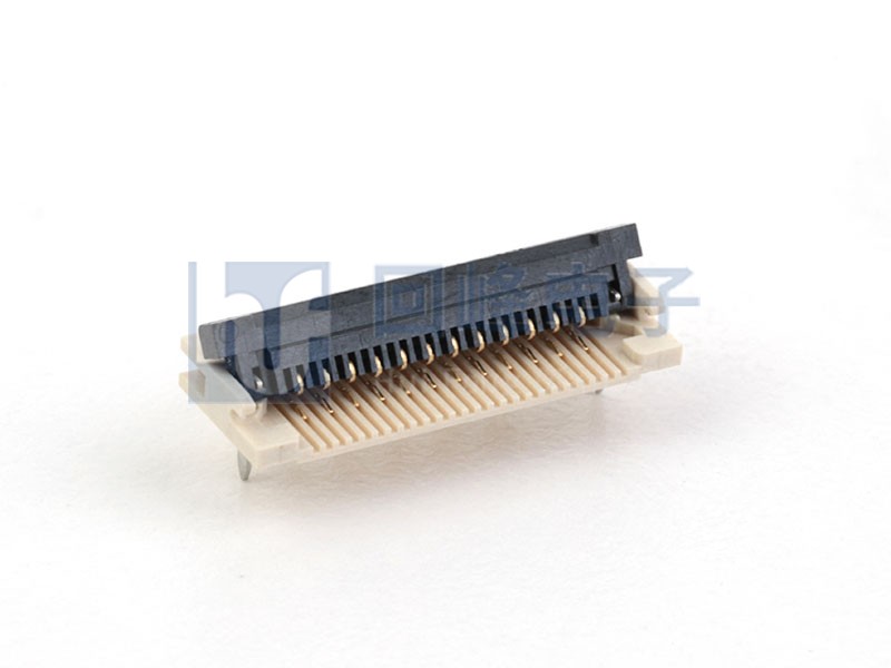 1.0mm間距 H3.5mm 90度 DIP 臥貼