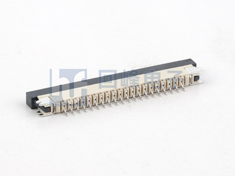 1.0mm間距 H5.4mm 90度 SMT 臥貼