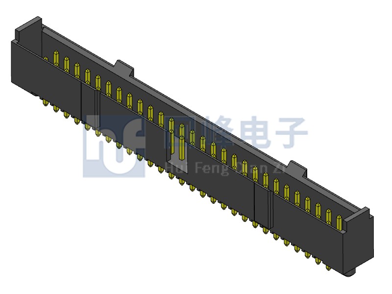 2.0mm 雙排公座 2*28PIN 耐高溫
