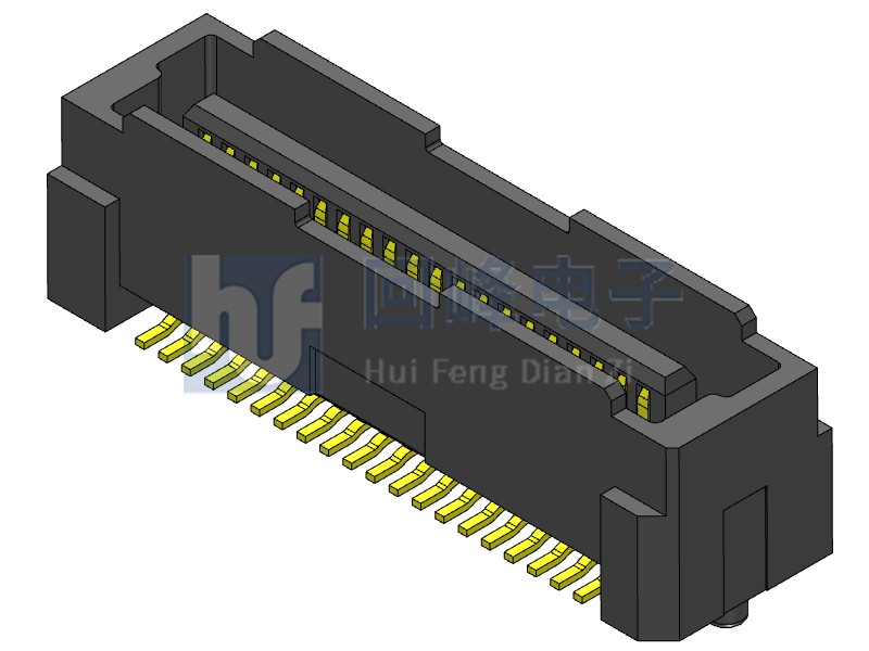 0.8mm 雙排公座 2*20PIN 耐高溫