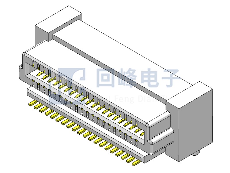 0.8mm 雙排母座 2*40PIN 耐高溫