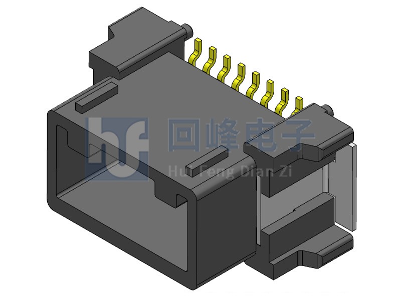 2.2mm 雙排公座 SMT 2*20PIN 耐高溫