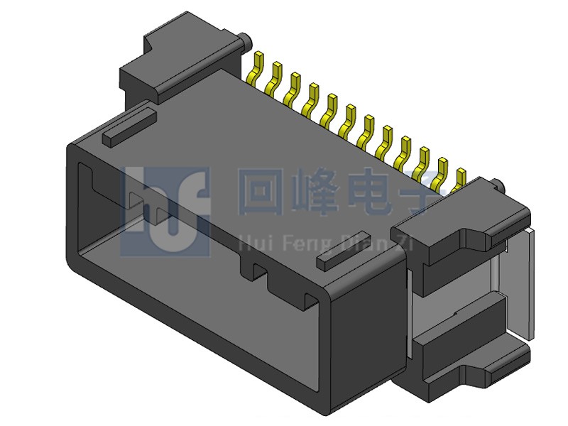 2.2mm 雙排公座 SMT 2*20PIN 耐高溫