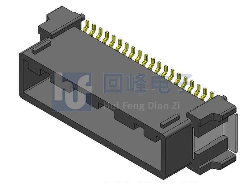 2.2mm 雙排公座 SMT 2*20PIN  耐高溫