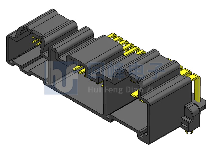 2*20PIN 汽車連接器 公座  耐高溫