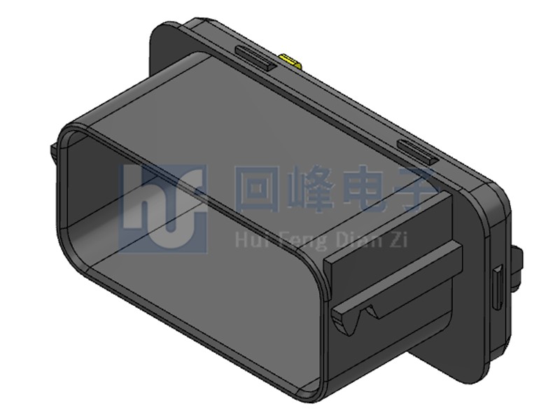 0.8mm 汽車連接器 黑色塑殼 30PIN 耐高溫