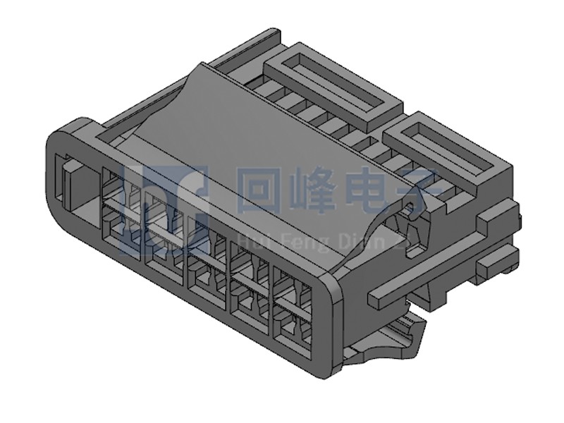 0.8mm 汽車線束連接器 母座  2*10PIN