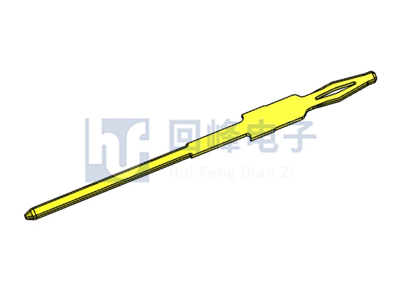 0.64mm厚度魚眼排針 單PIN 磷青銅