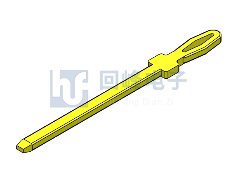 0.64mm厚度魚眼排針 單PIN 磷青銅
