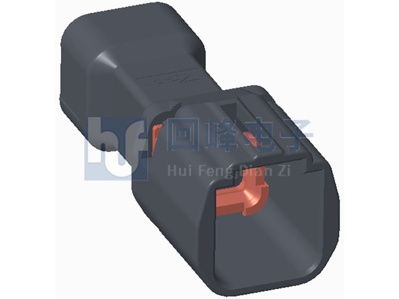 2.20mm 公端子護套 2*2PIN 線到線
