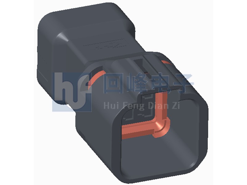 2.20mm 公端子護套 3*3PIN 線到線