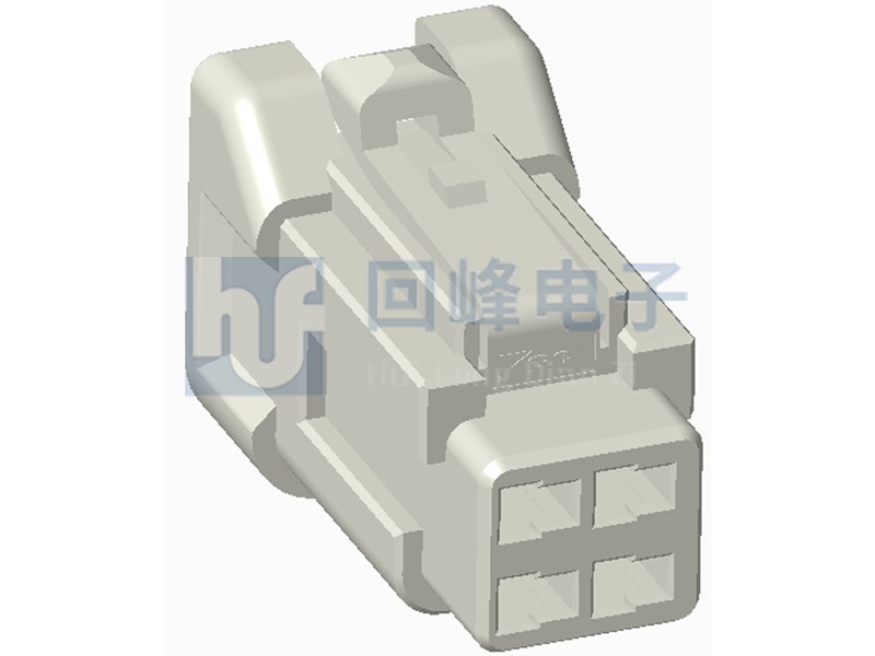 2.20mm 母端子護套 2*2PIN 線到線/線到板